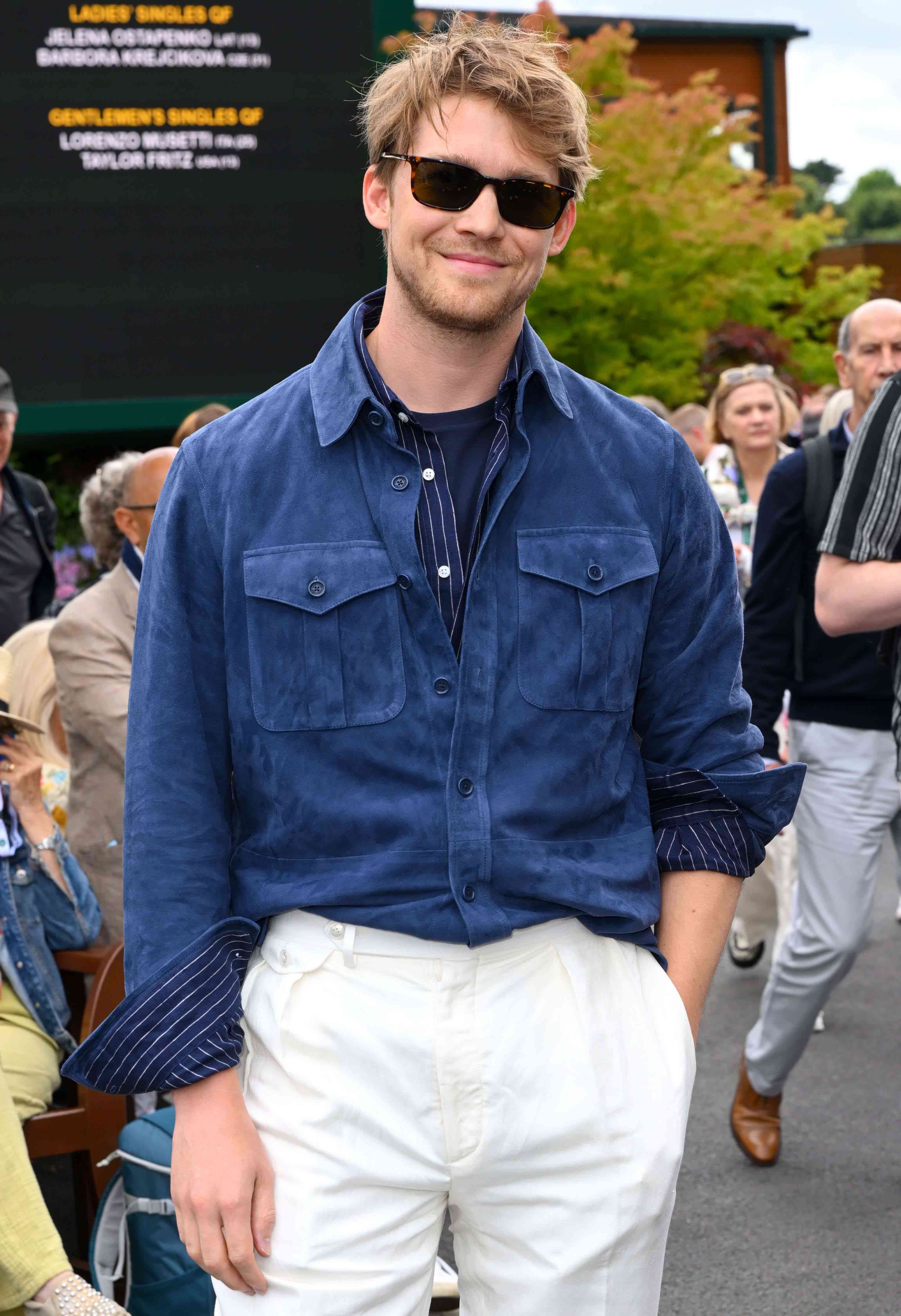 Joe Alwyn wimbledon 07 10 24