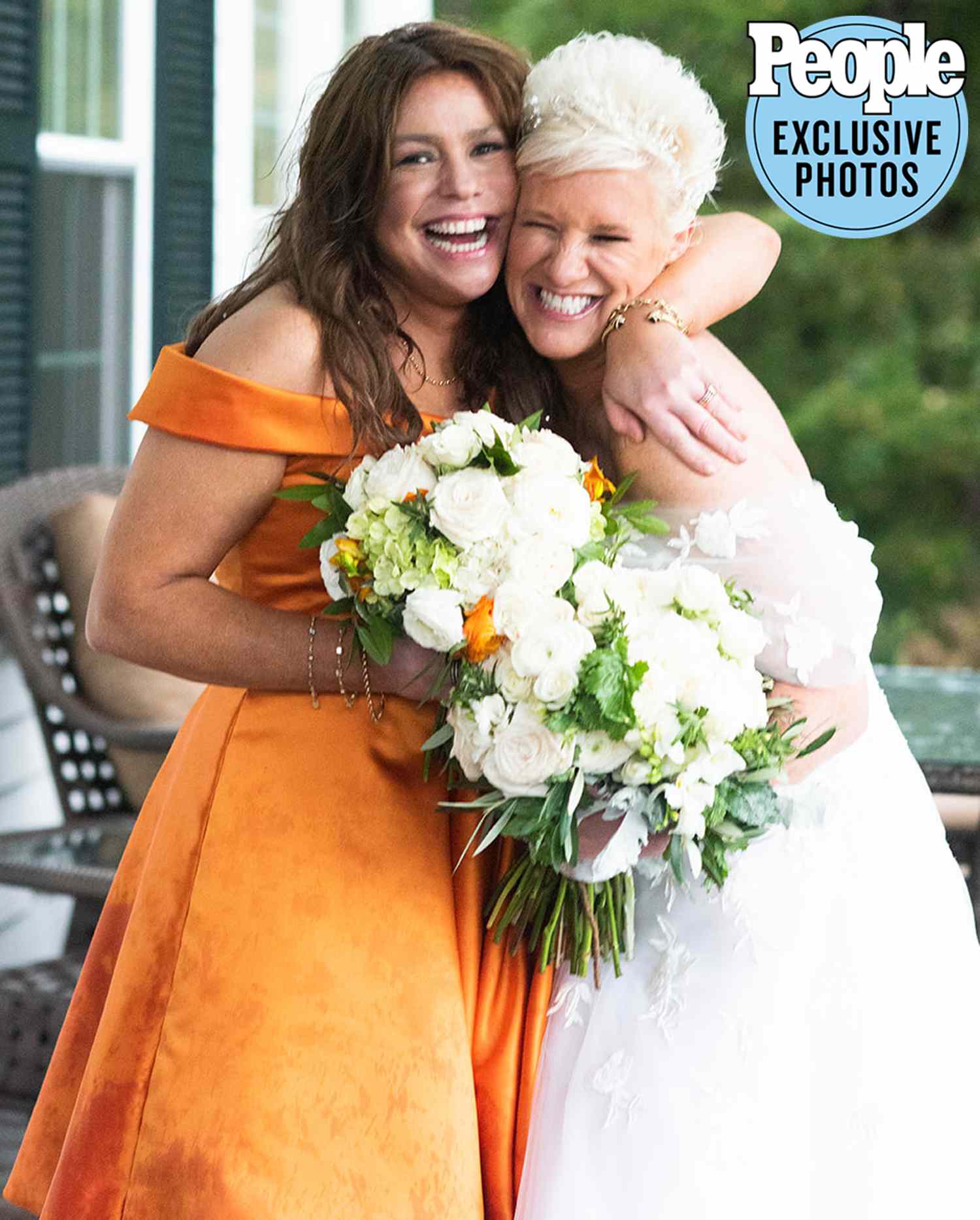 Anne Burrell’s fall-themed wedding