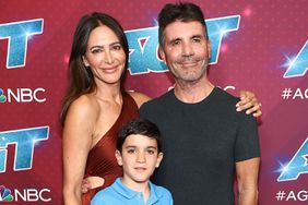 Simon Cowell, Lauren Silverman and Eric Cowell 'America's Got Talent' Season 17 Live Show