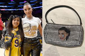 Kim Kardashian "Stealing" Alexander Wang bag gifted to North