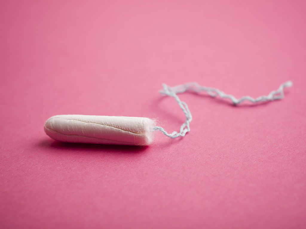 Stock image of tampon