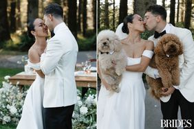 Koko lwasaki and Kiki Nyemchek's Wedding for BRIDES