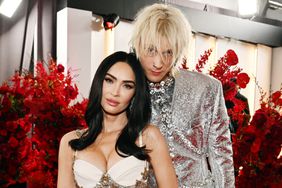 Megan Fox and Machine Gun Kelly attend the 65th GRAMMY Awards on February 05, 2023