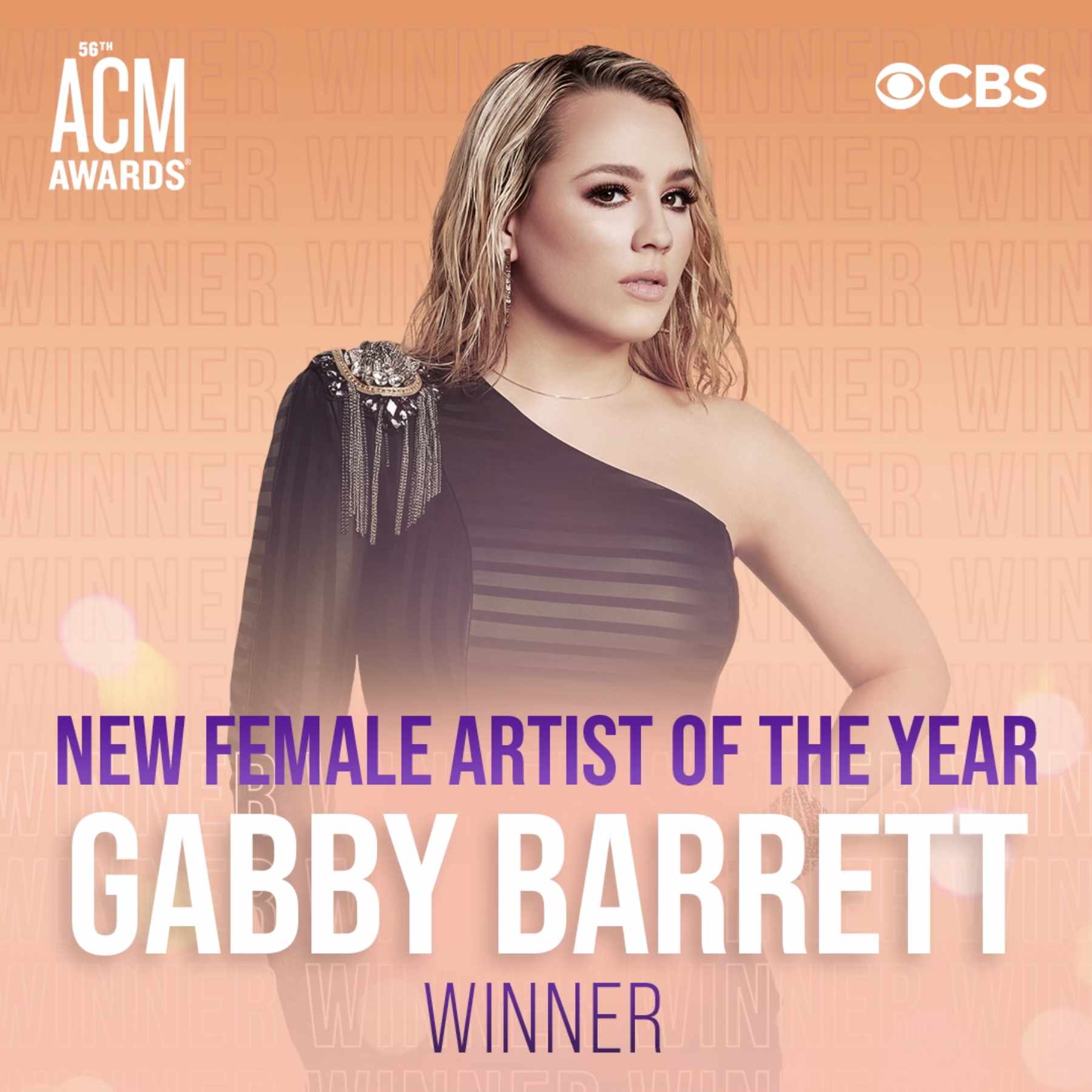 Gabby Barrett Female Artist of the Year