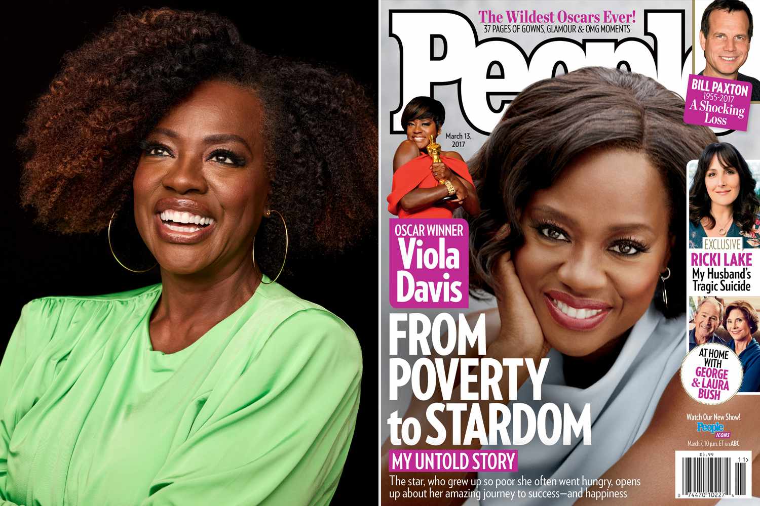 People 50th Anniversary VIOLA DAVIS Photographed 12/6/23 at Milk Studios in Los Angeles, CA.