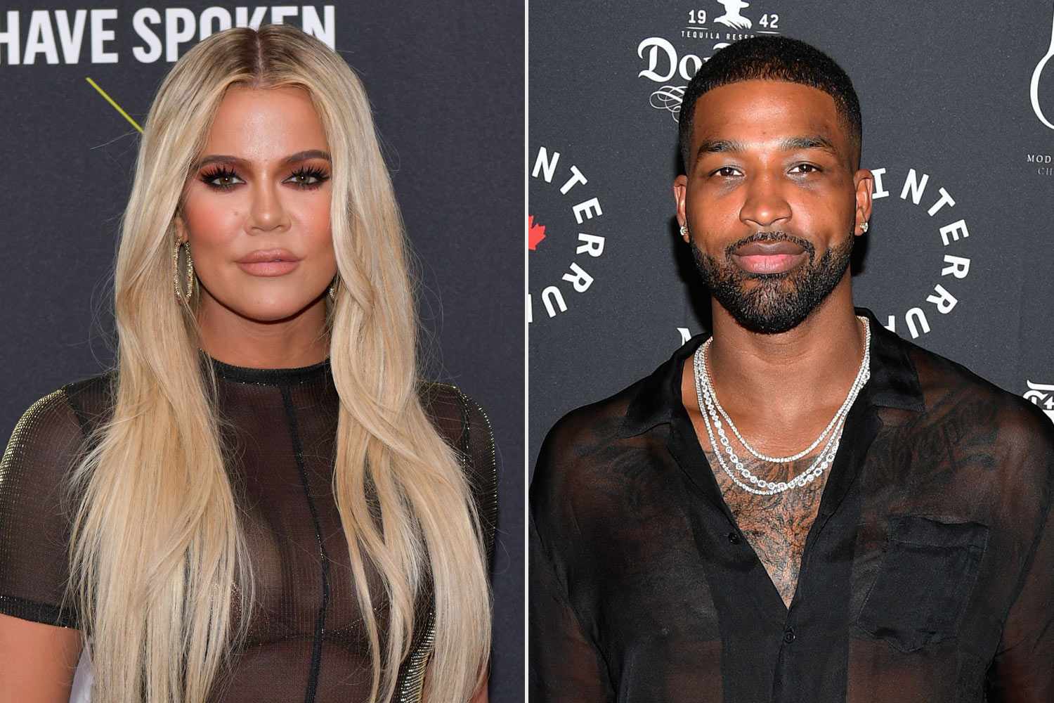 Khloe Kardashian and Tristan Thompson