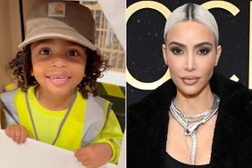 See Kim Kardashian's Son Psalm's Amazing Cardboard Garbage Truck Costume — "We Made This!"