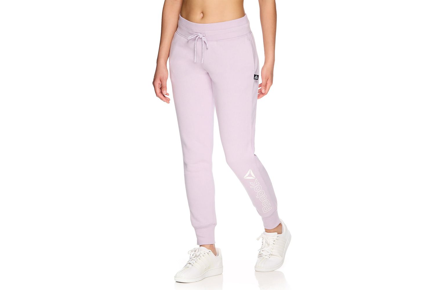 Walmart Reebok Womenâs Essential French Terry Ribbed Joggers