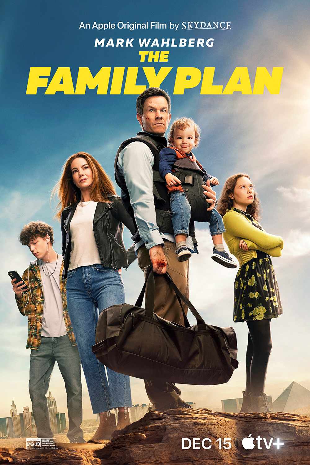 Exclusive First Look at Mark Wahlberg's 'The Family Plan' Poster