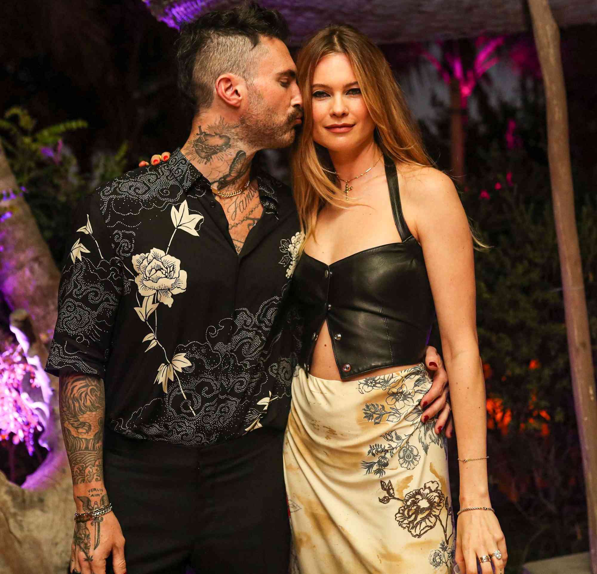 Adam Levine Behati Prinsloo