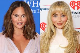 Chrissy Teigen attends the 2023 White House Correspondents' Association Dinner at Washington;Sabrina Carpenter attends the 2023 Z100 Jingle Ball 