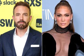 Ben Affleck attends the world premiere of "Air" at the Paramount Theatre during the 2023 SXSW Conference And Festival on March 18, 2023 in Austin, Texas; Jennifer Lopez attends the "Halftime" Premiere during the Tribeca Festival Opening Night on June 08, 2022 in New York City. 