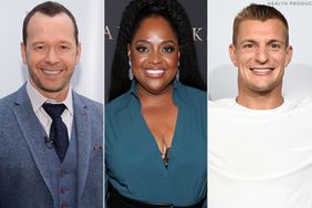 Donnie Wahlberg, Sherri Shepherd and Rob Gronkowski