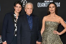 Dylan Michael Douglas, Michael Douglas, and Catherine Zeta-Jones