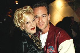 Tori Spelling and Luke Perry