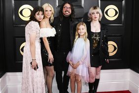 Dave Grohl family arrivals