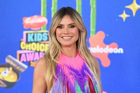 Heidi Klum at the Nickelodeon's Kids' Choice Awards 2024 held at Barker Hangar on July 13, 2024