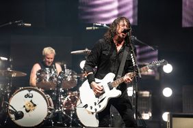 Josh Freese and Dave Grohl of Foo Fighters perform duing 2023 Bonnaroo Music & Arts Festival on June 18, 2023 in Manchester, Tennessee