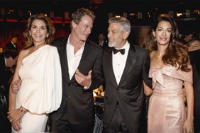 Cindy Crawford Rande Gerber George Clooney and Amal Clooney