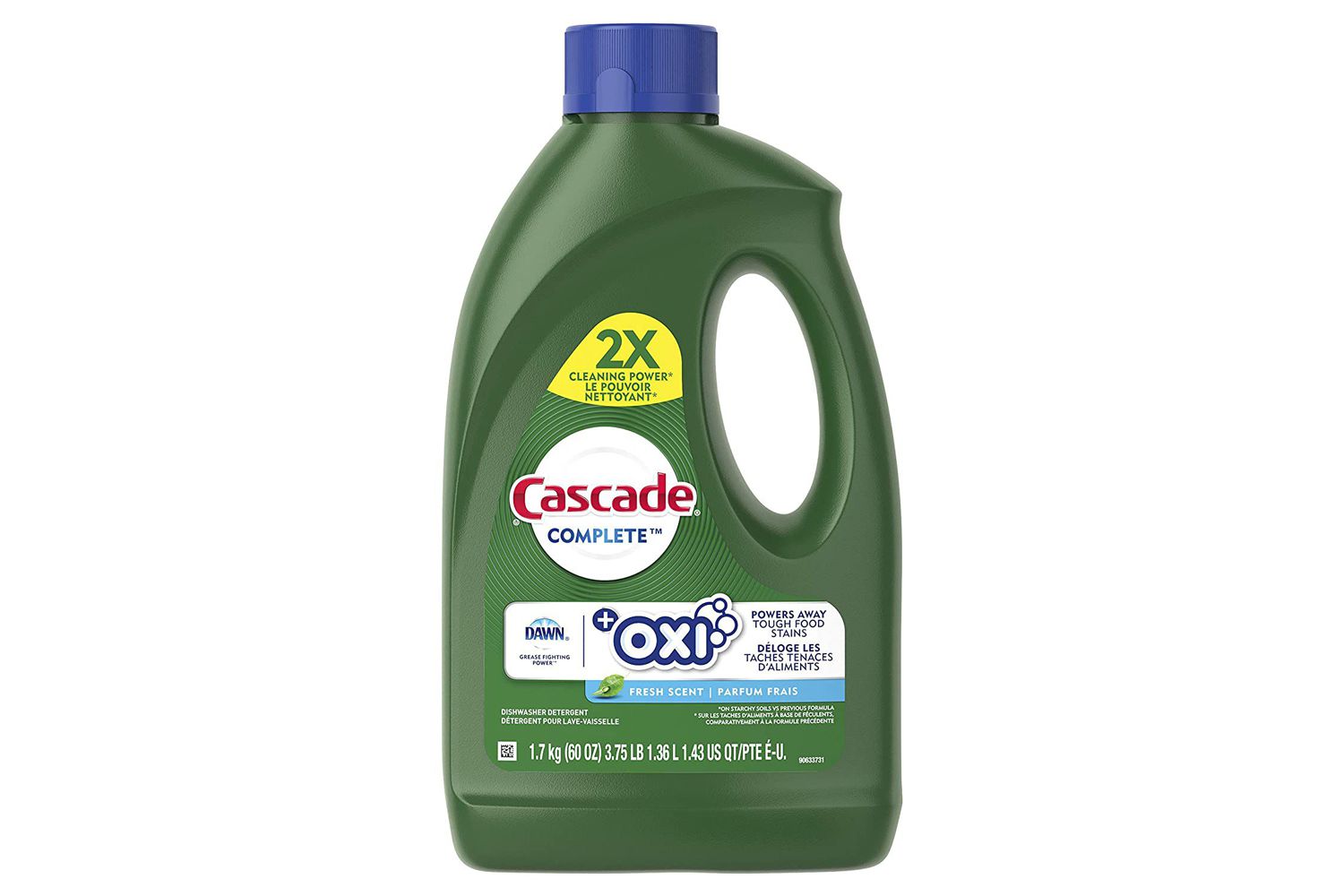 Amazon Cascade Complete Gel + Oxi Dishwasher Detergent