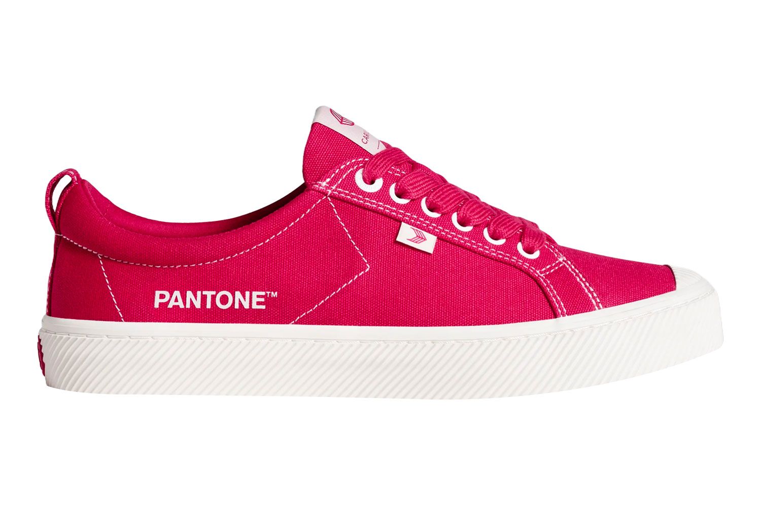 Cariuma Pantone Viva Magenta/Off-White Canvas OCA LOW