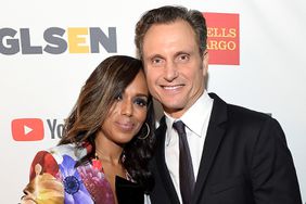 Kerry Washington (L) and Tony Goldwyn 