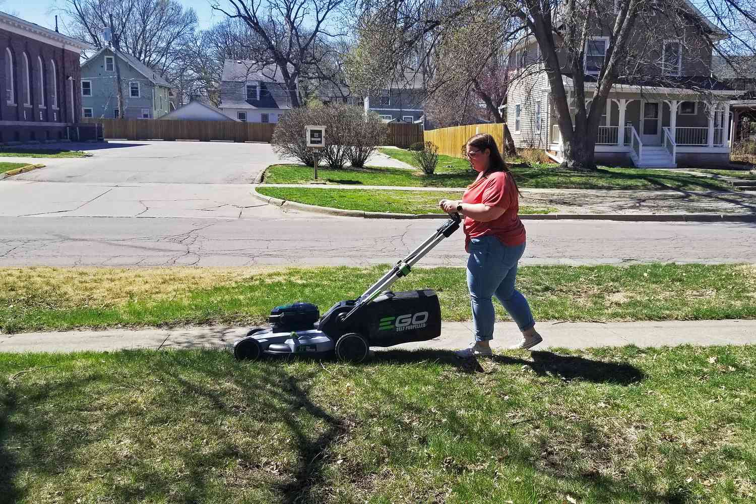 EGO POWER+ Select Cut 56-volt 21-in Self-propelled Cordless Lawn Mower 7.5 Ah (Battery Included)