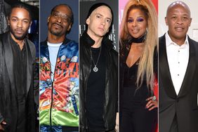 Kendrick Lamar Snoop Eminem Mary J Blige Dr. Dre