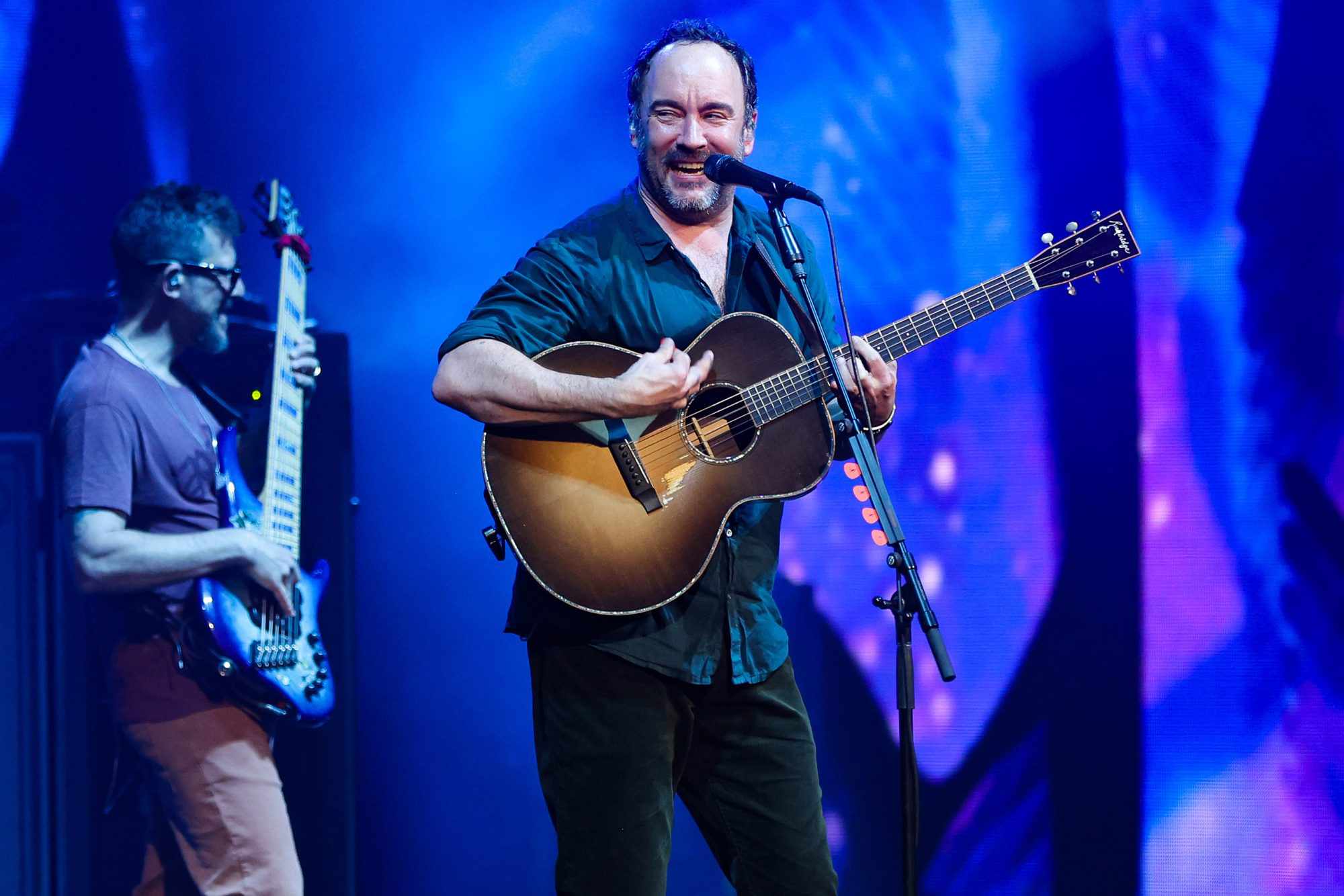 PHOENIX, ARIZONA - FEBRUARY 10: Dave Matthews of Dave Matthews Band performs onstage during the Bud Light Super Bowl Music Festival at Footprint Center on February 10, 2023 in Phoenix, Arizona. (Photo by Rich Polk/Getty Images On Location)