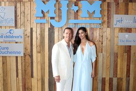 AUSTIN, TEXAS - APRIL 28: Matthew McConaughey (L) and Camila Alves McConaughey attend the 10th Annual Mack, Jack & McConaughey Gala at ACL Live on April 28, 2022 in Austin, Texas. (Photo by Gary Miller/Getty Images)