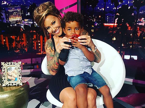 Amber Rose Son Sebastian Exclusive