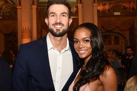 Rachel Lindsay and Bryan Abasolo attend the Dennis Basso fashion show during New York Fashion Week: The Shows at The Plaza Hotel on September 11, 2017 in New York City