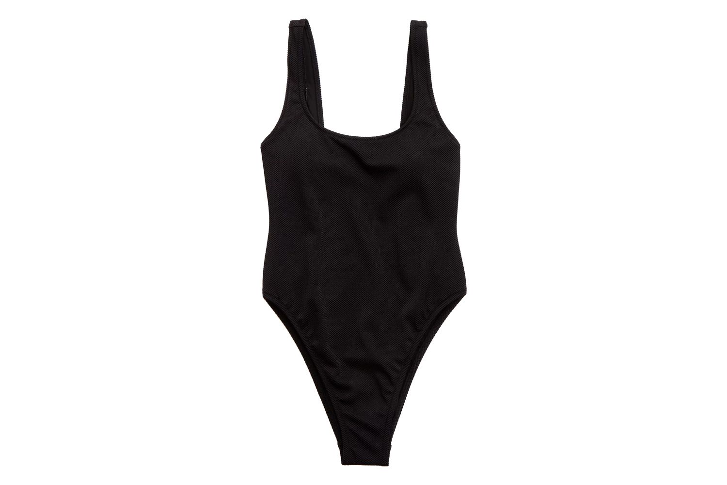 Aerie Shine Pique Babewatch One-Piece