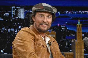 Matthew McConaughey during an interview on THE TONIGHT SHOW STARRING JIMMY FALLON