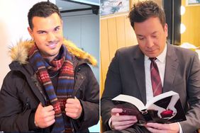 Taylor Lautner; Jimmy Fallon