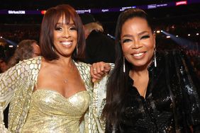 Gayle King and Oprah Winfrey attend the 66th GRAMMY Awards at Crypto.com Arena on February 04, 2024 in Los Angeles, California.
