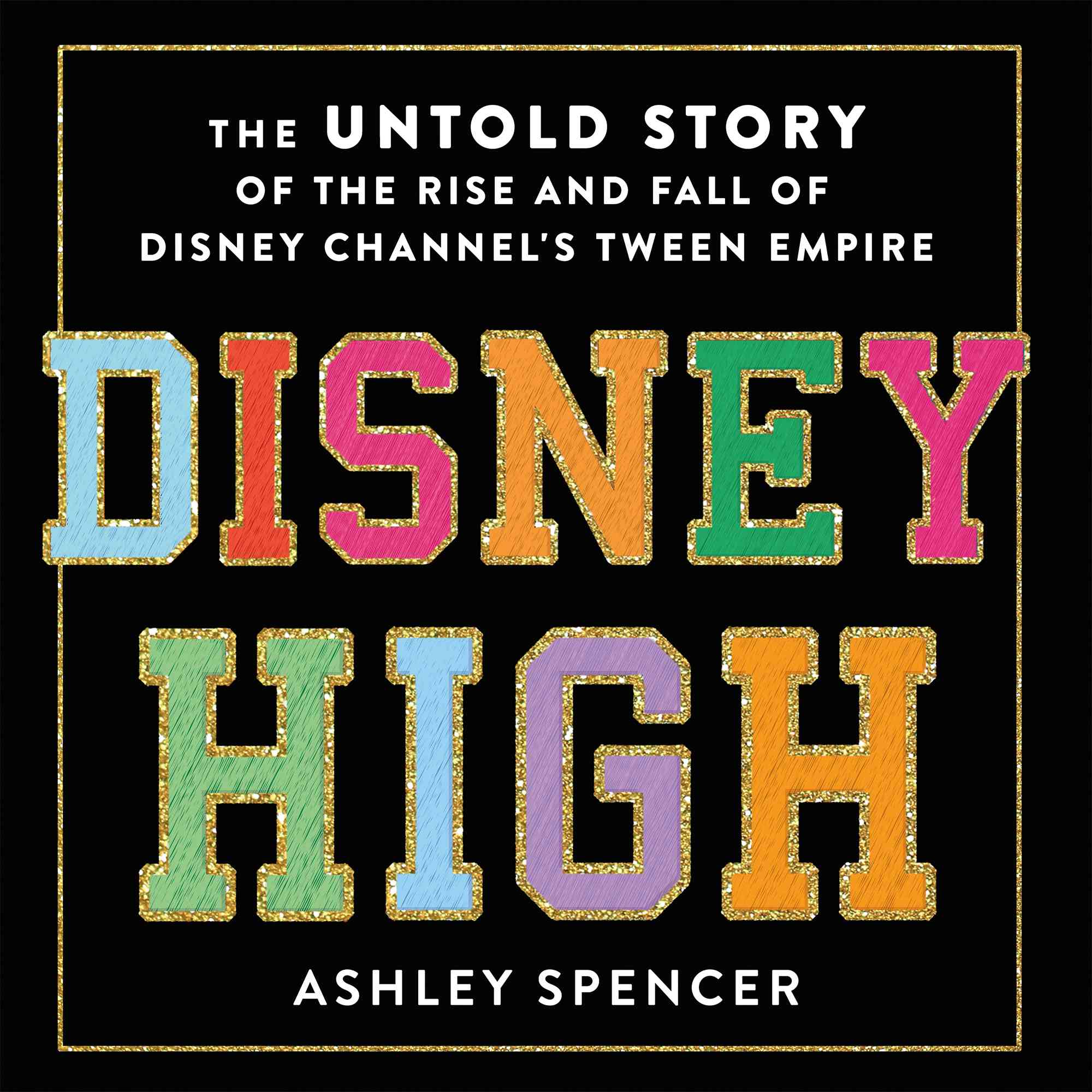 Audiobook cover for 'Disney High'