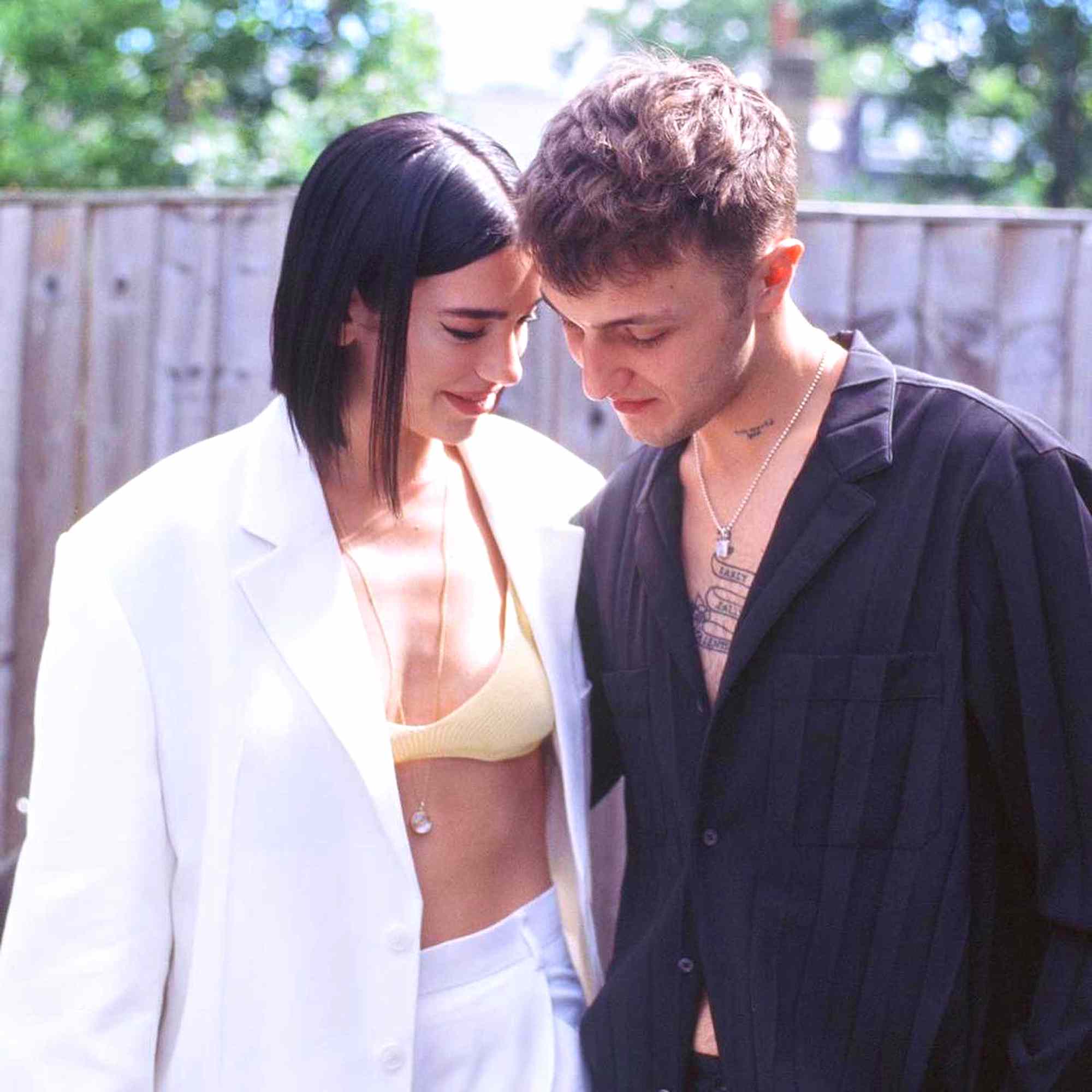 Anwar Hadid and Dua Lipa