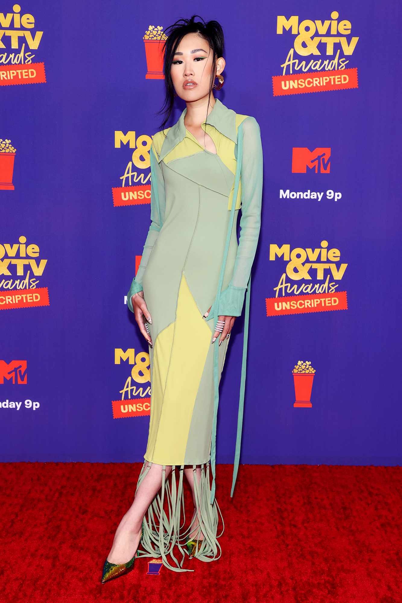 Jaime Xie -- 2021 MTV Movie & TV Awards: UNSCRIPTED - Arrivals