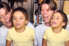 David Bowie Sings with Daughter Lexi in Sweet Throwback Video: 'My Wizard of Oz' .https://www.instagram.com/reel/CiUqGHCMjnZ/. Lexi Jones/Instagram.