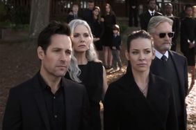 From left: Paul Rudd, Michelle Pfeiffer, Evangeline Lilly, and Michael Douglas in "Avengers: Endgame."