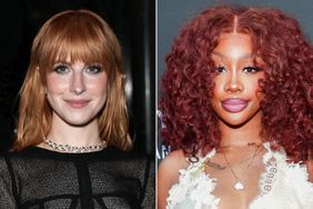 Hayley Williams attends the Eckhaus Latta Show during New York Fashion Week ; SZA at Variety Hitmakers, Presented By Sony Audio 