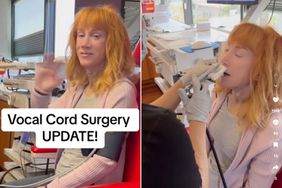  Kathy Griffin Shares First Listen of Her Voice One Week After Undergoing Vocal Cord Surgery https://www.tiktok.com/@kathygriffin/video/7381910016082693418
