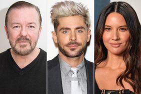 Ricky Gervais, Zac Efron, Olivia Munn