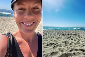 Pink Poses on San Diego Beach After Canceling Show Due to Illness: 'Ready For Yâall'