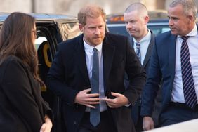 Prince Harry arrives at The Royal Courts Of Justice in London