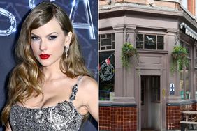  Taylor Swift attends the London premiere of "RENAISSANCE: A Film By BeyoncÃ©"; Black Dog Freehouse on Vauxhall Walk in London UK