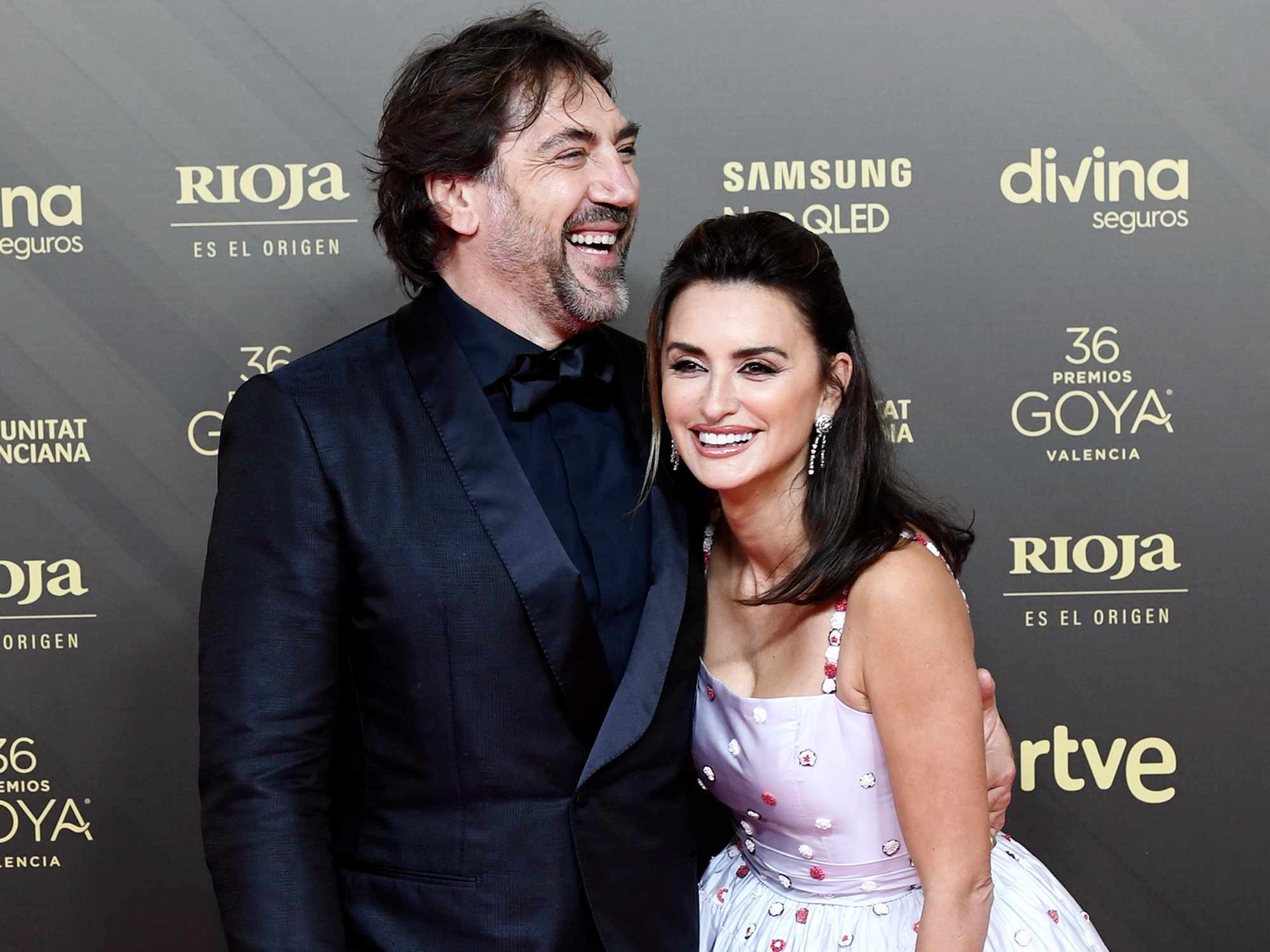 Javier Bardem and Penelope Cruz attend Goya Cinema Awards 2022