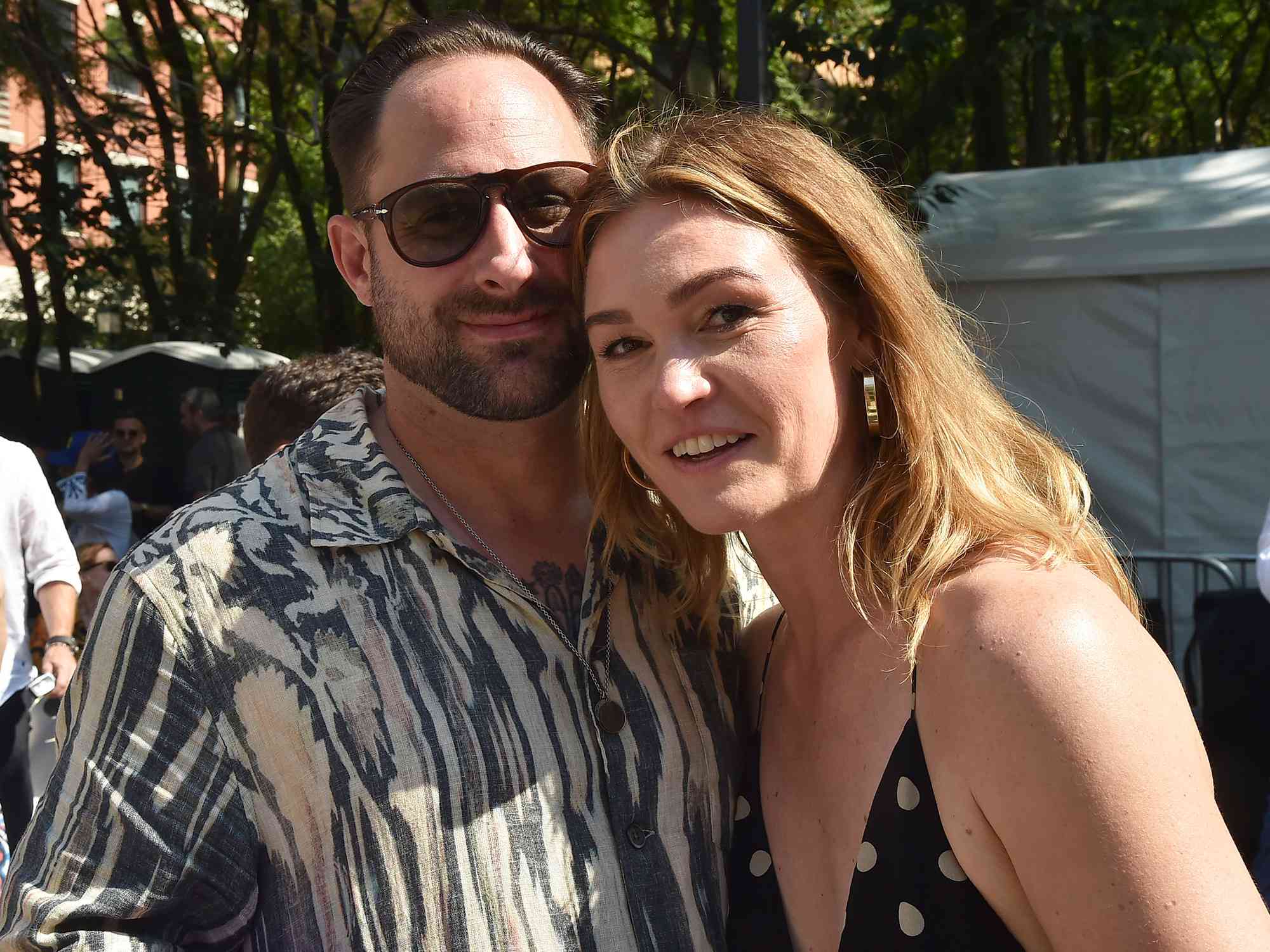 Preston Cook and Julia Stiles attend Tribeca Festival Premiere of "The God Committee"