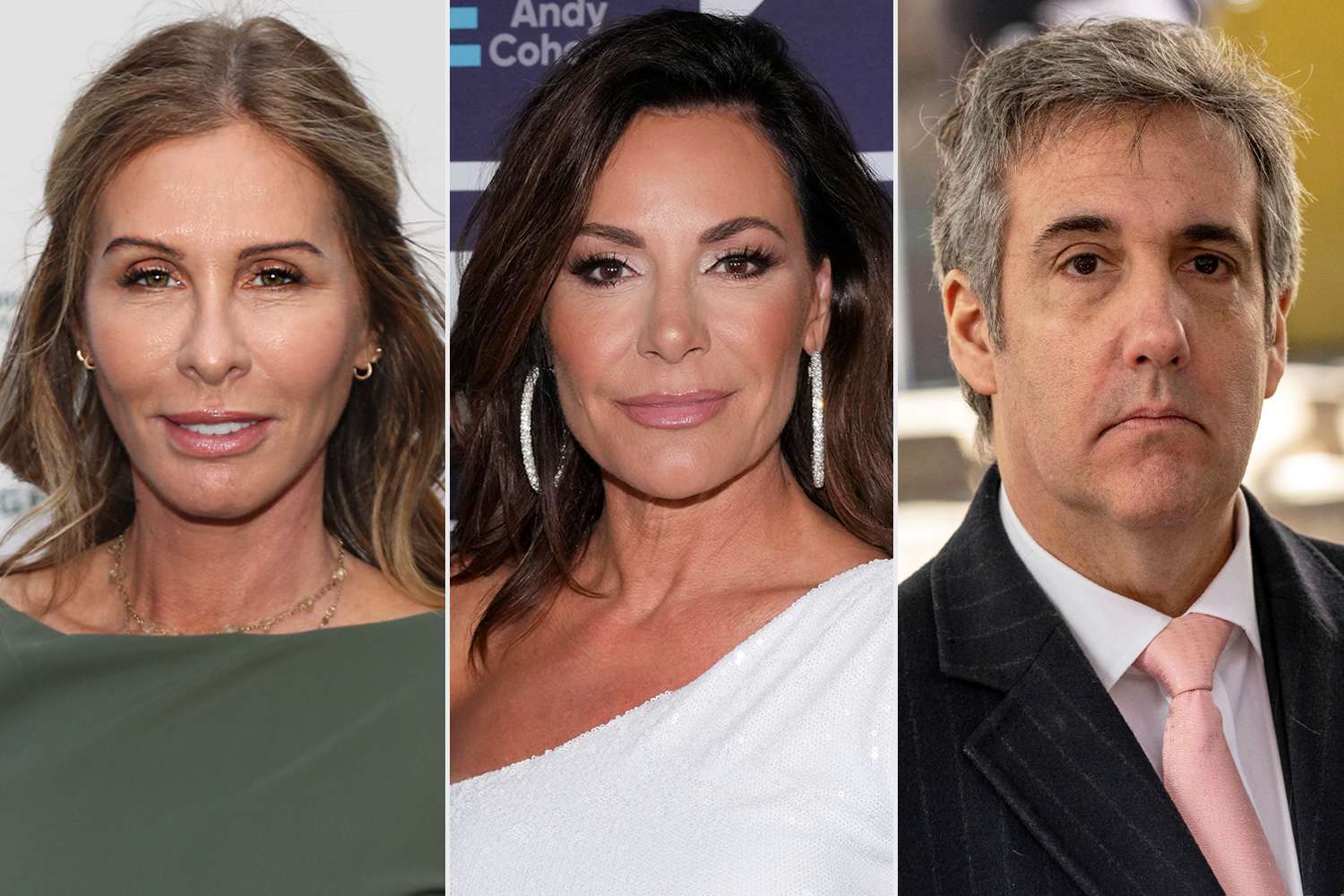 Carole Radziwill, Luann de Lesseps and lawyer Michael Cohen 